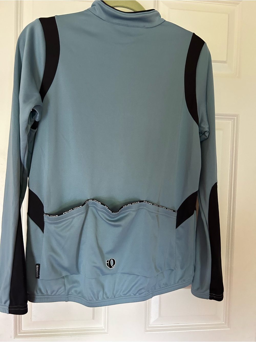 Pearl Izumi Men's Blue-Grey Half-Zip Performance Cycling Top with Black Accents - Picture 3 of 9